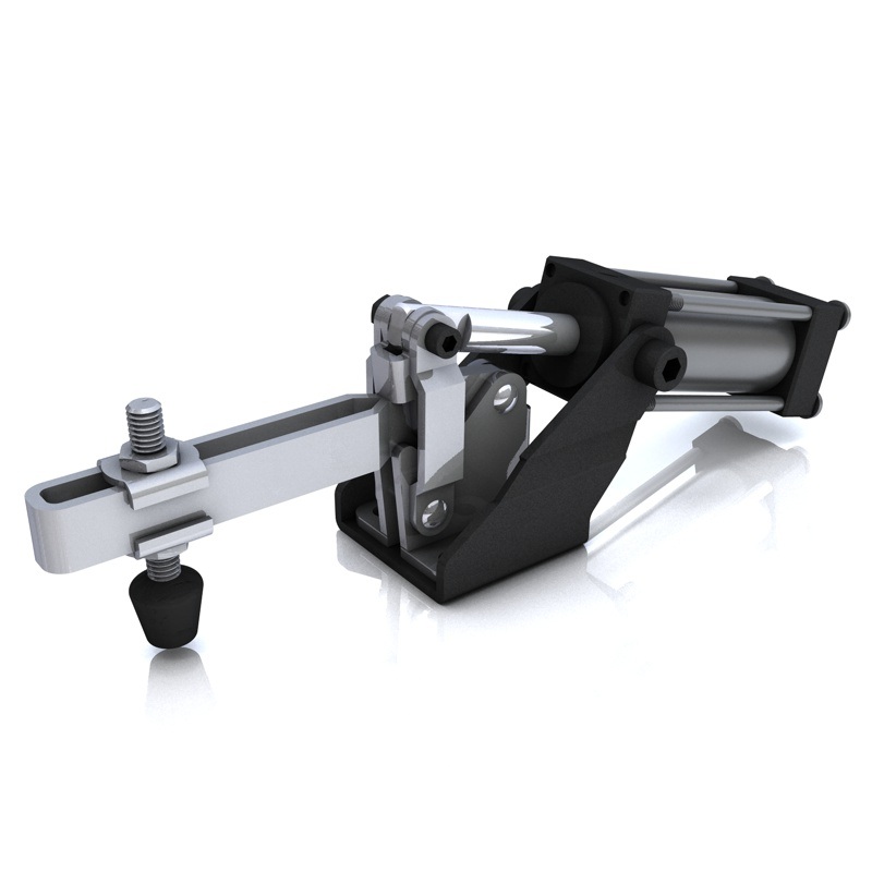12132-A(long u-bar) Pneumatic Clamp,Air Powered hold down clamp - Click Image to Close