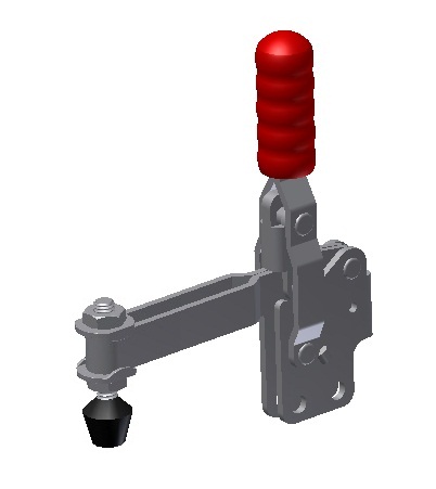12137 Vertical Handle Toggle Clamp (Cross Referenced: 207-ULB) - Click Image to Close